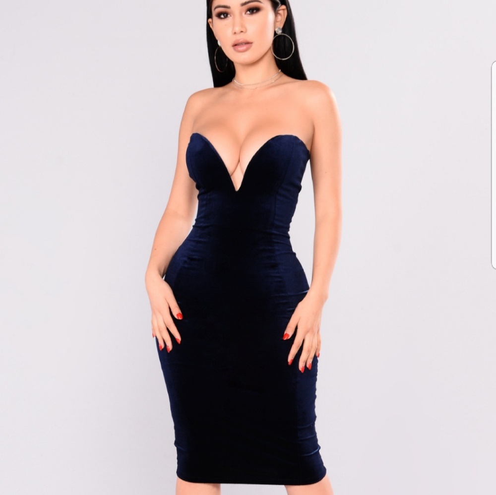 Fashion Nova Karah velvet dress
